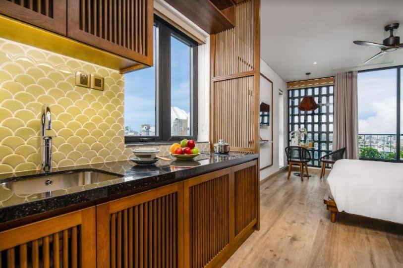 Seahorse Tropical Apartment ダナン市 エクステリア 写真